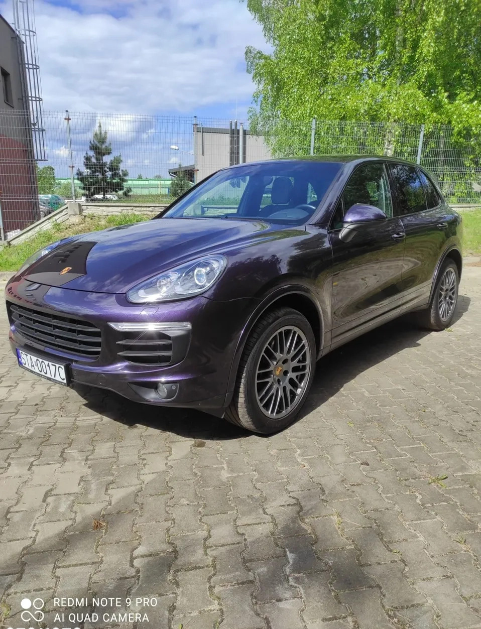 Porsche Cayenne cena 165000 przebieg: 88000, rok produkcji 2017 z Poznań małe 277